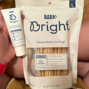 Sealed Bark Bright Dental Sticks for large dogs